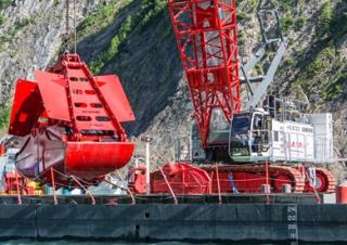 Grues à chenilles - flèche treillis Liebherr HS 8130