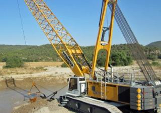 Grues à chenilles - flèche treillis Liebherr HS 895 HD