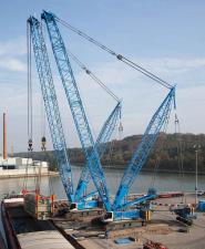Grues à chenilles - flèche treillis Liebherr LR 1300 SX