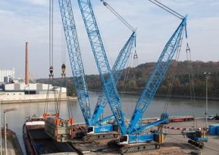 Grues à chenilles - flèche treillis Liebherr LR 1300 SX
