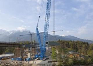 Grues à chenilles - flèche treillis Liebherr LR 1600/2