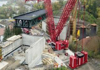 Grues à chenilles - flèche treillis Liebherr LR 1600/2