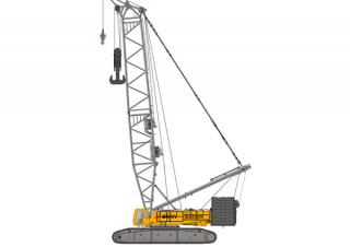 Grues à chenilles - flèche treillis Sany SCC6500A