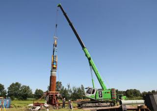 Grues à chenilles téléscopique Sennebogen 673E