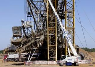 Grues à chenilles téléscopique Liebherr LTR 1060