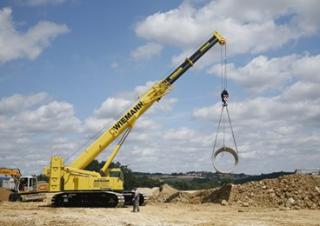 Grues à chenilles téléscopique Liebherr LTR 1100