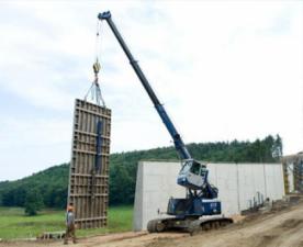 Grues à chenilles téléscopique Sennebogen 613 R