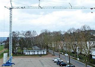Grues à tour - tourneur inférieur KSD TK 4515 (2,5m)