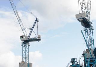 Grues à tour - tourneur supérieur Terex Comedil (Zeppelin) CTL 140-10