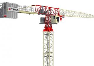 Grues à tour - tourneur supérieur Terex Comedil (Zeppelin) CTT 162-8