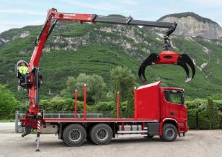 Grues de chargement à bois Cranab TZ 13.2 NHY 3+3