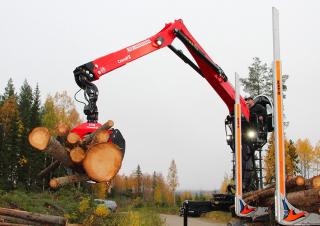 Grues de chargement à bois Cranab TZ 18.1 D900