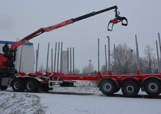 Grues de chargement à bois Cranab TZ 18.1 D900
