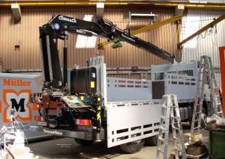 Grues de chargement hydrauliques Cormach 16600 E3