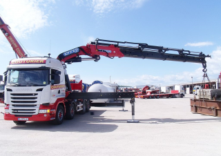 Grues de chargement hydrauliques Effer 1750 6S
