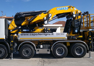 Grues de chargement hydrauliques Effer 1855 4S 