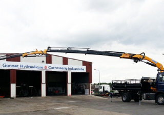 Grues de chargement hydrauliques Effer 255 4S
