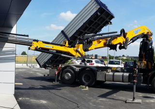 Grues de chargement hydrauliques Effer 395 4S 