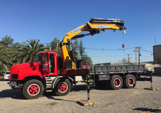Grues de chargement hydrauliques Effer 455 8S