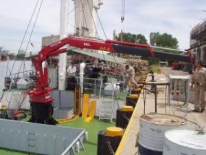 Grues de chargement hydrauliques Amco Veba 825-6 S