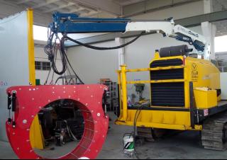 Grues de chargement hydrauliques Cormach 8700 E4