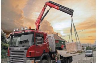 Grues de chargement hydrauliques Fassi F 105 A 0.23 e-active