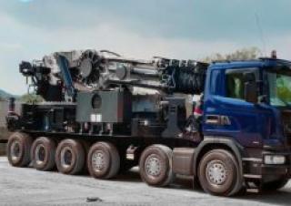 Grues de chargement hydrauliques Pesci SE 3505