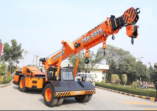 Grues mobiles industrielles Escorts TRX 2319