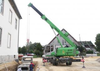 Grues mobiles  télescopiques Sennebogen 643E