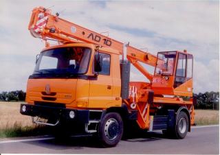 Grues télescopiques  monté sur camion CKD Mobilni Jeraby AD 10