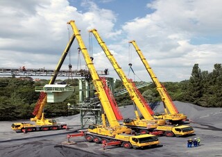 Grues tous-terrains Liebherr LTM 1050-3.1 