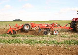 Herse à disques en zinc Kuhn Optimer XL 5000