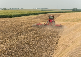 Herse à disques en zinc Case IH True-Tandem 375 22