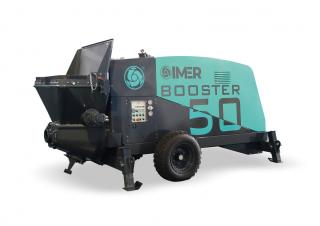 Machines de pulvérisation et de transport de mortier Imer Booster 50