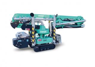 Machines de pulvérisation et de transport de mortier Imer Gerris 800