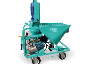 Machines de pulvérisation et de transport de mortier Imer Koine 4 Evo Hi-Flow