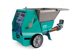 Machines de pulvérisation et de transport de mortier Imer S 50 Airless