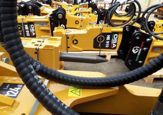 Pièces jointes Marteaux -piqueurs hydrauliques OSA Demolition Equipment HB 910