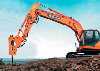 Pièces jointes Marteaux -piqueurs hydrauliques Doosan DXB700