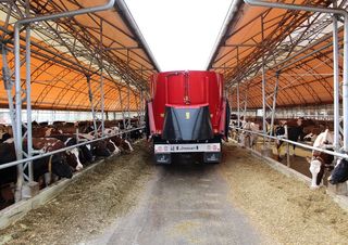 Technologie d'alimentation Mélangeurs alimentaire Auto-propulsé Trioliet Triotrac 1700
