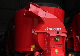 Technologie d'alimentation Mélangeurs alimentaire Auto-propulsé Trioliet Triotrac 1700