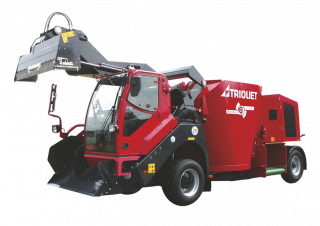 Technologie d'alimentation Mélangeurs alimentaire Auto-propulsé Trioliet Triotrac M 1700 ZK