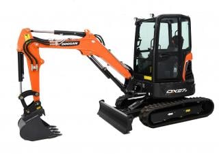 Mini Pelles Doosan DX27Z-7