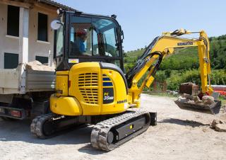 Mini Pelles Komatsu PC35MR-5