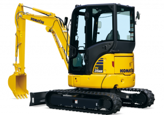 Mini Pelles Komatsu PC35MR-5
