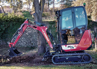 Pelles électriques sur chenilles Yanmar SV17e