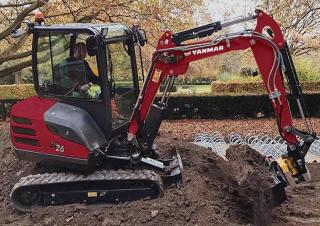 Mini Pelles Yanmar SV26