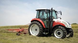 Véhicule Tracteurs municipaux Steyr 4055 Kompakt S Komfort