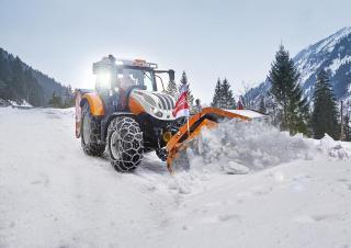 Véhicule Tracteurs municipaux Steyr 4125 Profi Classic Komfort