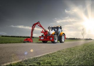 Véhicule Tracteurs municipaux Steyr 4125 Profi CVT Basis